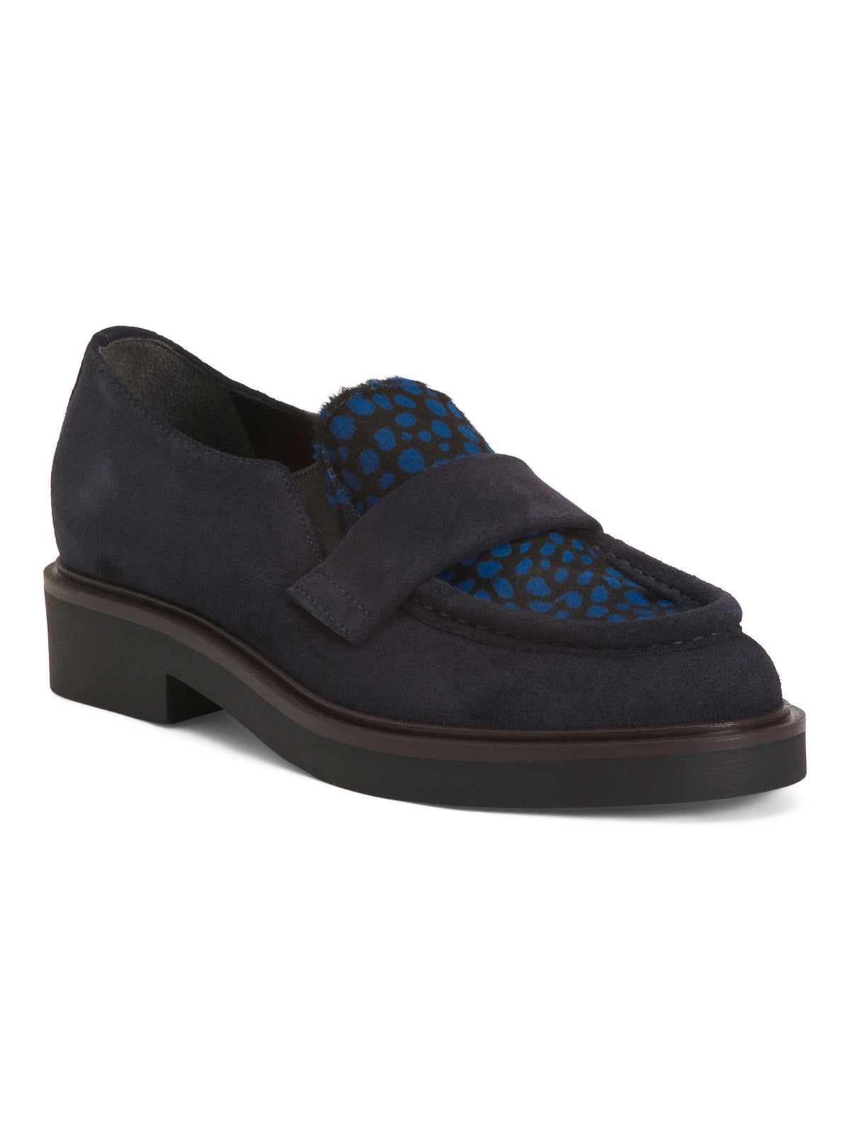 OROSCURO İtalyada Hazırlanmış Süet Penny Loafer Ayaqqabı