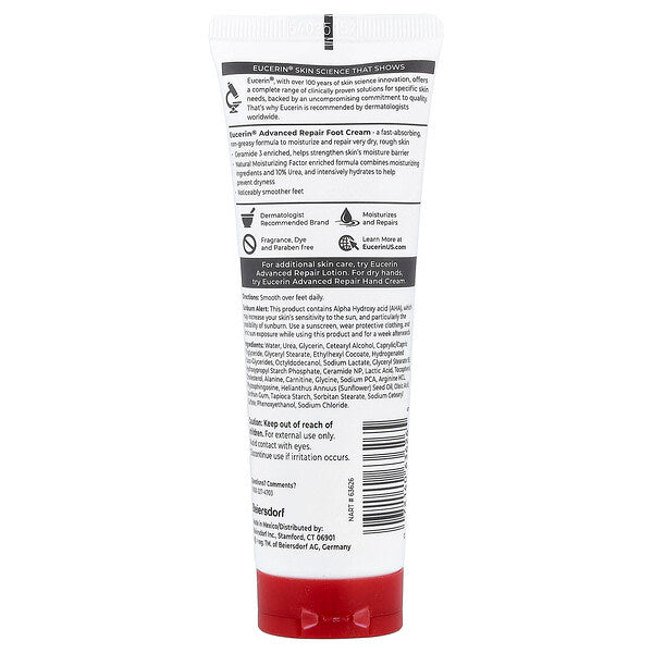 Eucerin Advanced Repair Ayaq Kremi Quru Dəriyə 85g