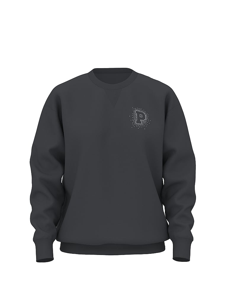 PINK Campus Fleece™ Oversized Crew Sweatshirt