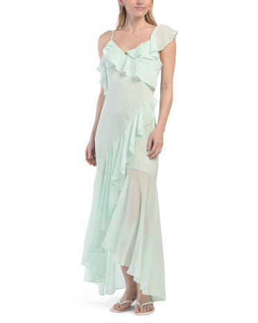 EN SAISON Satin Fırıllı Slip