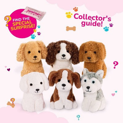 Our Generation Surprise Pets Puppy Series - 18 İnçlik Kuklalar üçün Kolleksiyalanabilir Sirli Qutu