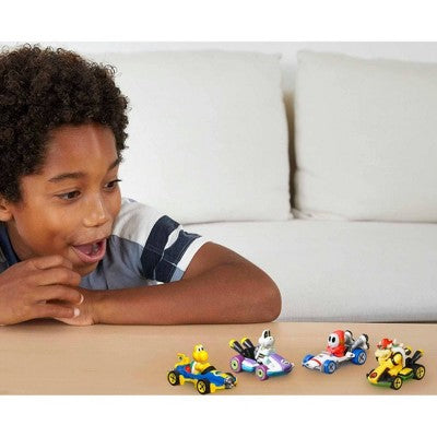 Hot Wheels Mario Kart Diecast - 4 pk