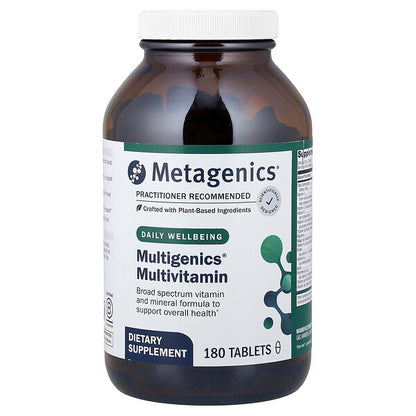 Metagenics Multigenics Multivitamin 180 Tablet
