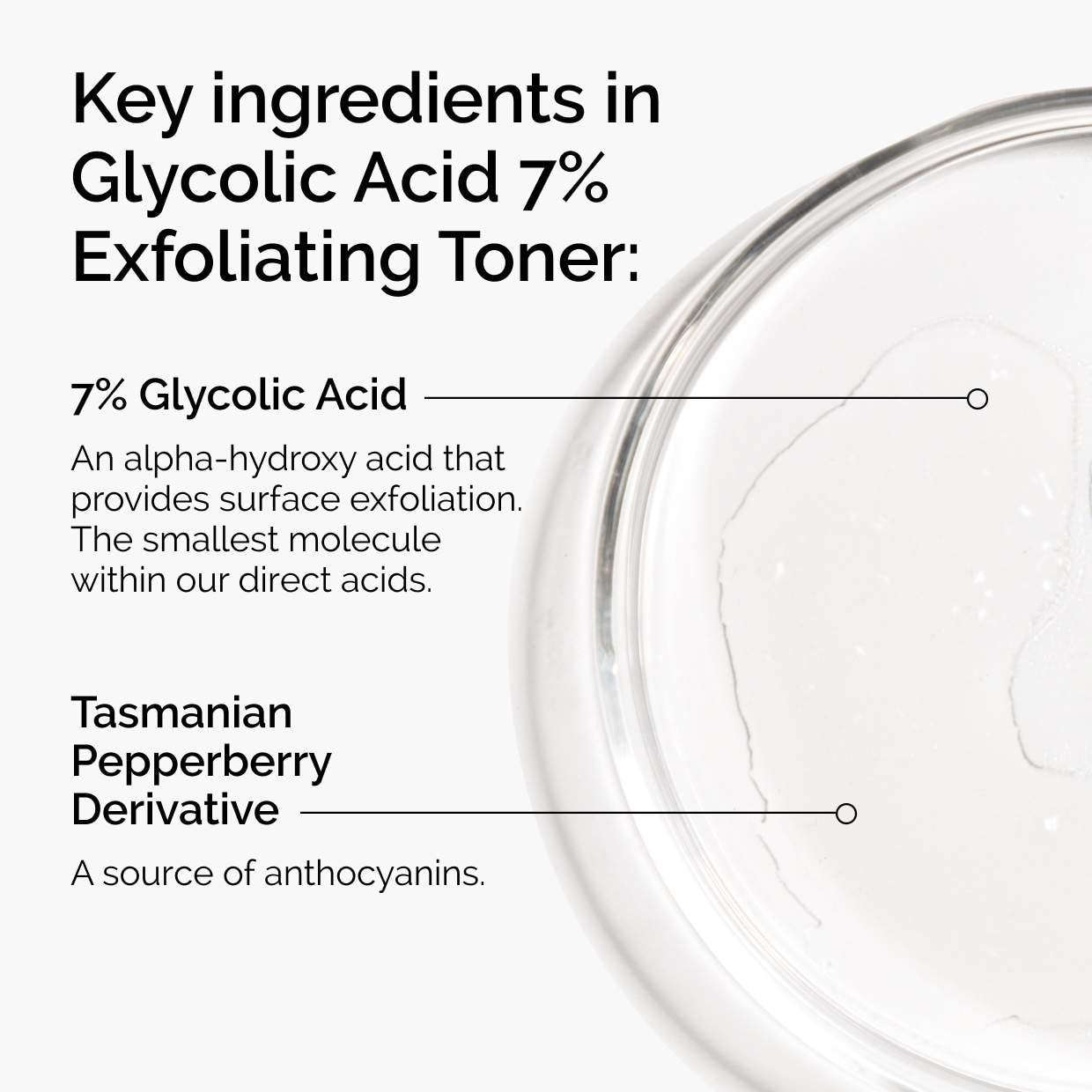 The Ordinary Mini Qliklik Turşusu 7% Eksfoliant və Parlaqlığı Artıran Günlük Tonik YoxYox