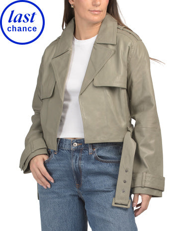 BOD &amp; CHRISTENSEN Leather Romie Gödəkçəsi