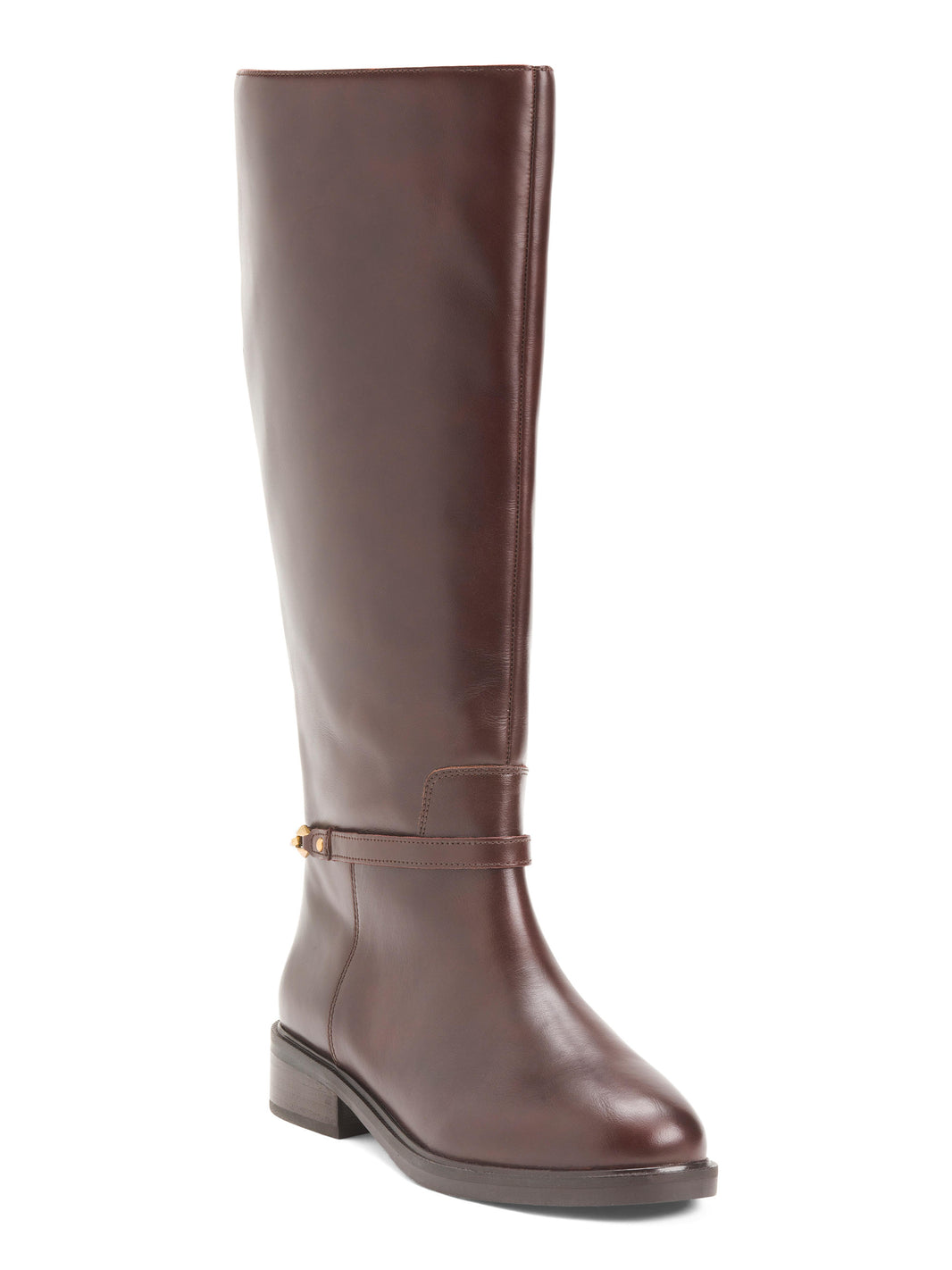 VINCE CAMUTO Dərisi Adria Çəkmələri Geniş Şaft