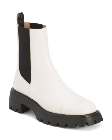 STUART WEITZMAN Made In Spain Dəri Emerson Chelsea Çəkmə