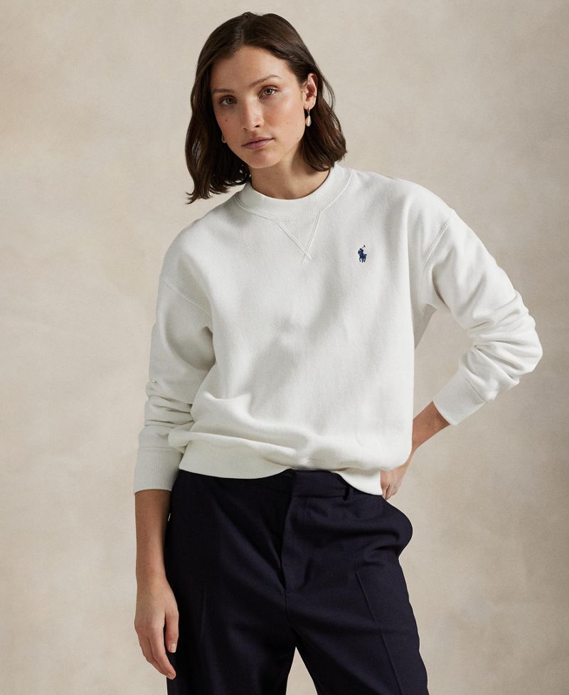 Polo Ralph Lauren Qadın Yüngül Poliyester Polo Yaxası Bluza
