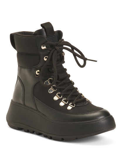 FITFLOP Leather Fmode Su Keçirməz Piyadə Çəkmələri