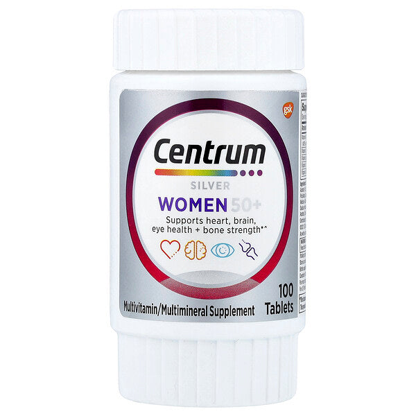 Centrum Silver Qadın 50+ Multivitamin 100 Tablet