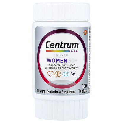 Centrum Silver Qadın 50+ Multivitamin 100 Tablet