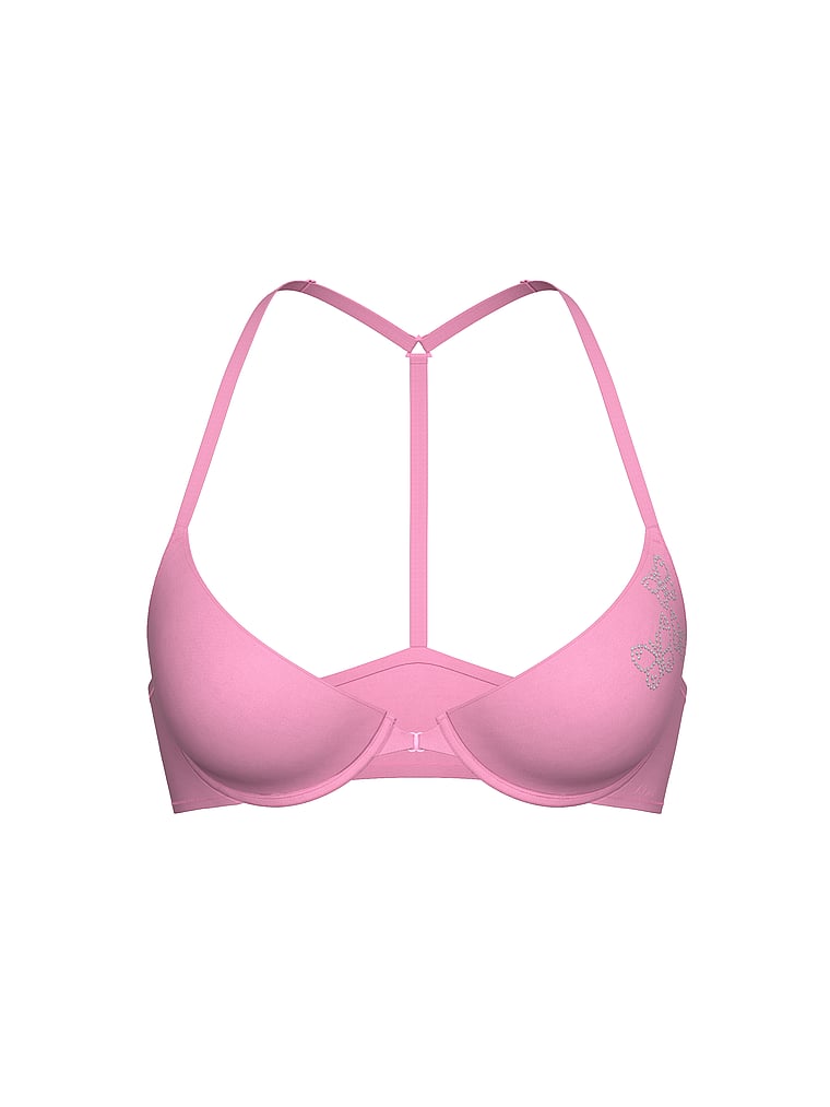 PINK Wear Everywhere™ Yüngül Astarlanmış Tam Örtüklü T-Shirt Sutyen