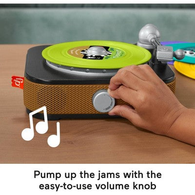 Laugh & Learn Fisher-Price Rockin' Record Player Uşaq Üçün Musiqi Oyuncağı