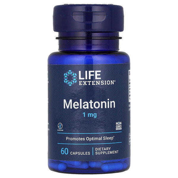 Life Extension Melatonin 1 Mg 60 Kapsul YoxYox
