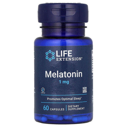 Life Extension Melatonin 1 Mg 60 Kapsul YoxYox