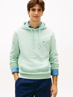Tommy Hilfiger Essential Terry Pullover Huddi, Əzilmiş Naneli
