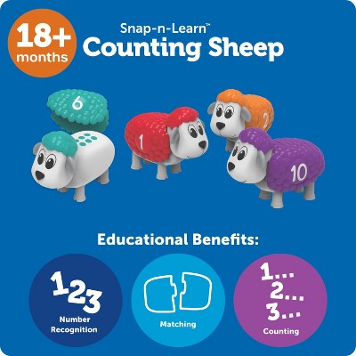 Learning Resources Snap-n-Learn Sayma Qoyunları Oyuncağı