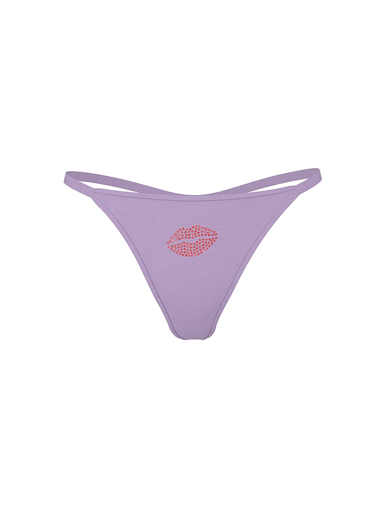 PINK Logo Pambıq Scoop Tanga