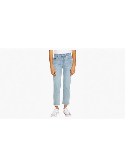 Levi's Yüksək Bel Ayakkabı Boyu Düz Qız Cinsi 7-16