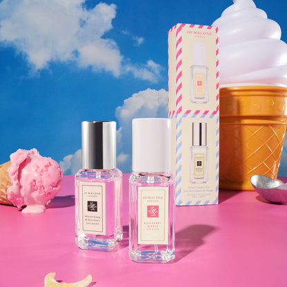 Jo Malone London Mini Çiyələk Ripple & Wood Sage & Sea Salt Kolonya Duet Dəsti