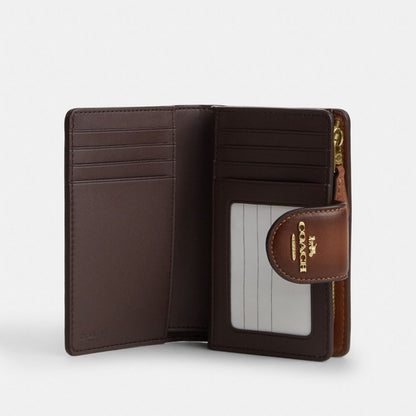 Coach Medium Corner Zip Wallet