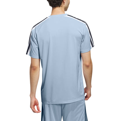 Adidas Kişi 3-Stripes Tişört Tünd Mavi XL
