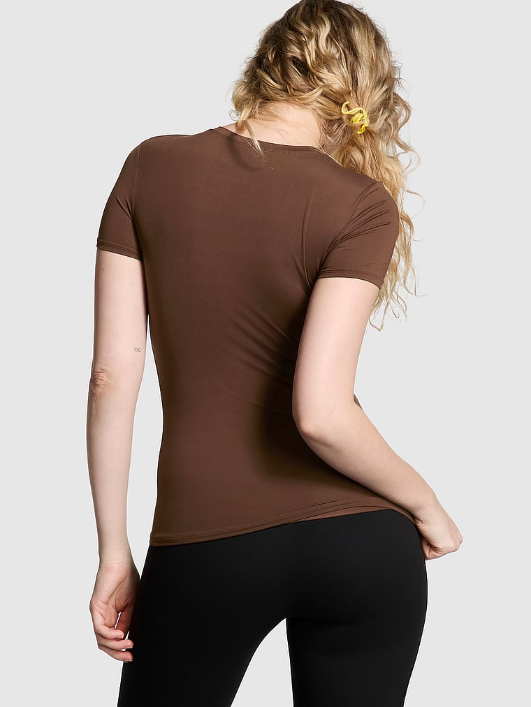 PINK Base Stretch™ Short-Sleeve Tee