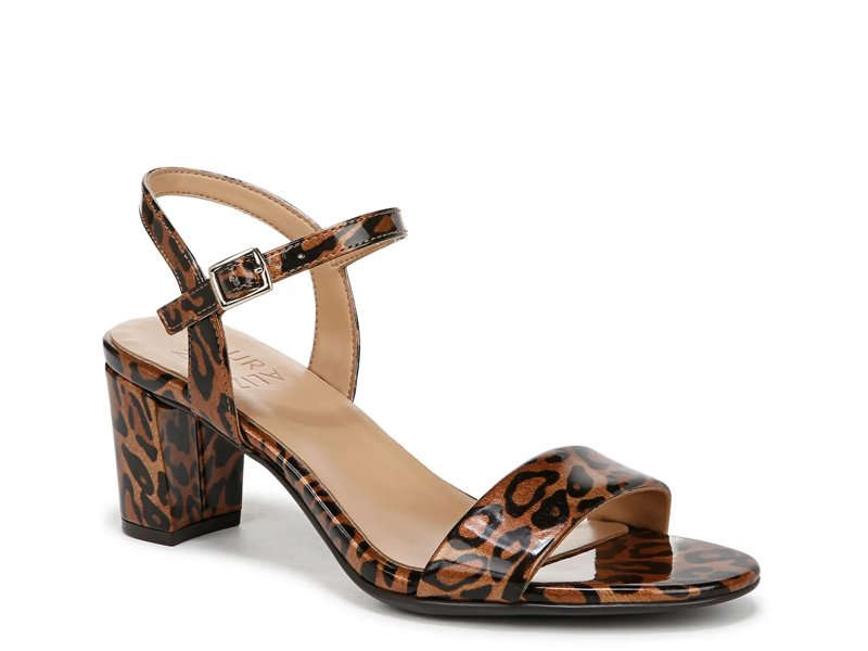 Naturalizer Bristol Sandal - Qəhvəyi Leopard Naxışı Sintetik YoxYox