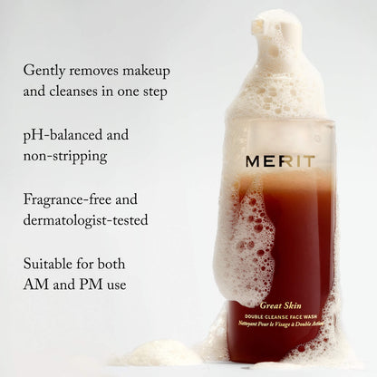 MERIT Mini Great Skin Qoş Mərhələli Makyaj Təmizləyici
