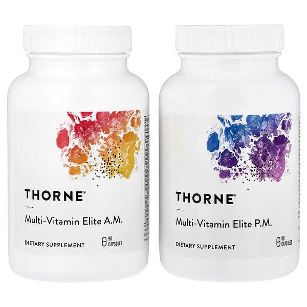 Thorne Multi Vitamin Elite A M P M 2 Şişə 90 Kapsul