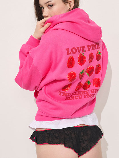 PINK Campus Fleece™ Full-Zip Hoodie