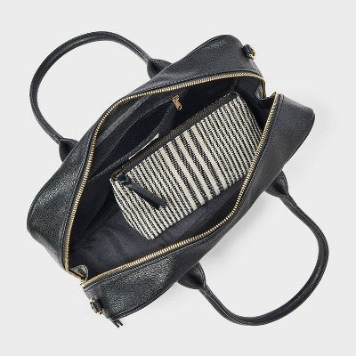 Universal Thread Sport Cord Orta Çanta - Qara