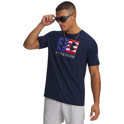 Kişi Under Armour Freedom Loqosu Qrafik Köynəyi