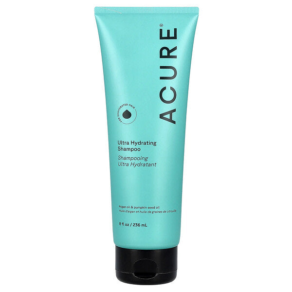 Acure Ultra Hidratlaşdırıcı Şampun Argan Yağı və Balqabaq Toxumu Yağı 236 ml