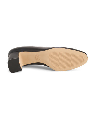 STUART WEITZMAN Made In Spain Dəri Milla Topuqlu Ayaqqabısı