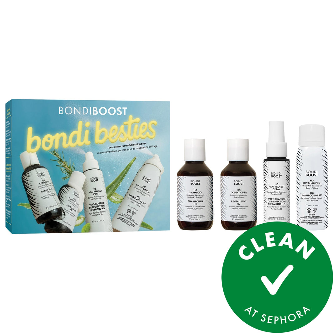 BondiBoost Mini HG Şampun və Saç Balzamı Seti İncə Saçlar üçün
