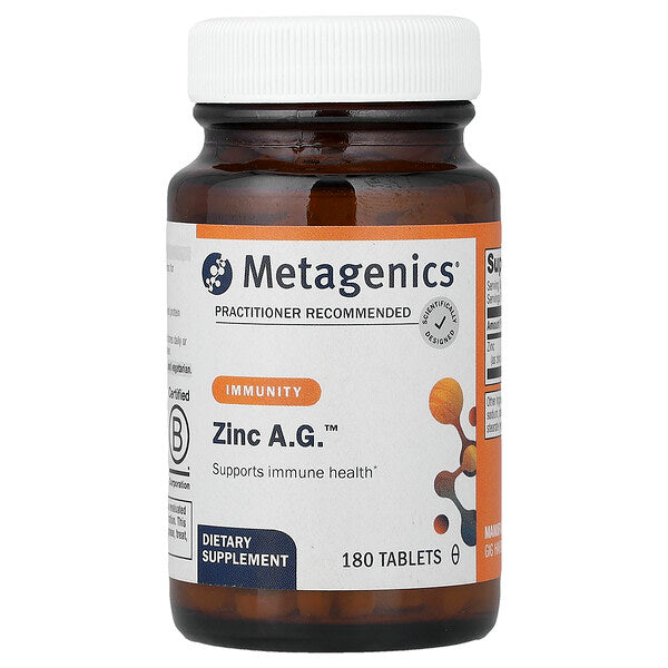 Metagenics Zinc A G 180 Tablet 20 Mg