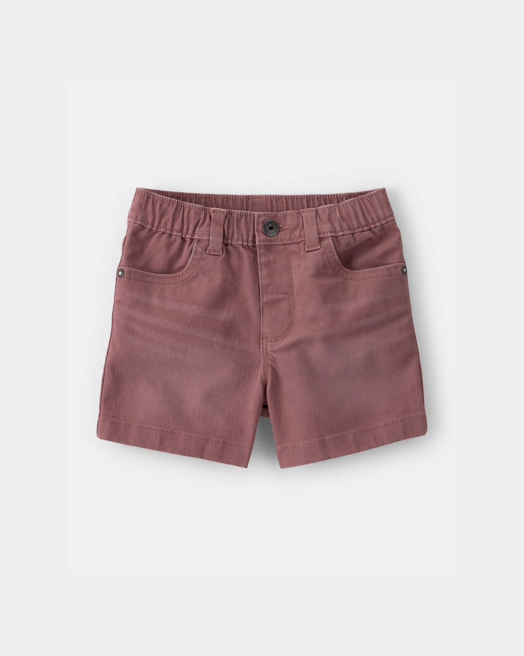 OshKosh B'gosh Uşaq Oğlan Twill Elastikli Şortlar - Qəhvəyi