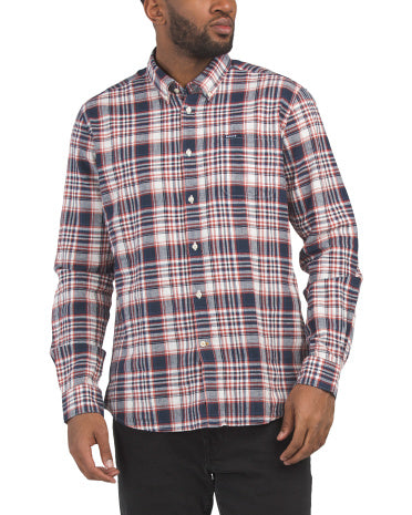 BARBOUR Kətan Qarışımlı Bridport Köynəyi