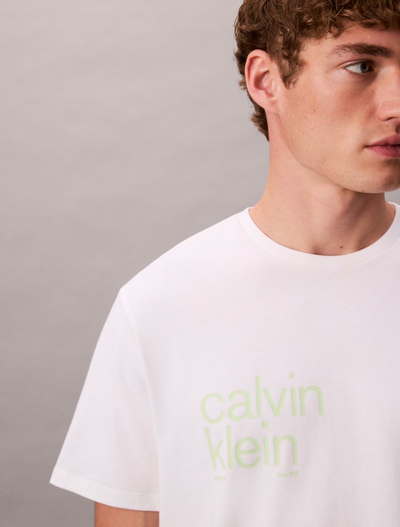 Calvin Klein Circle Graphic Relaxed Köynək