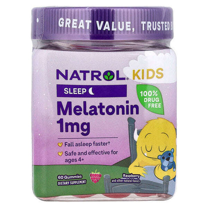Natrol Kids Melatonin Gummies Ages 4 Ədəsi 1 Mg 60 Gummies YoxYox