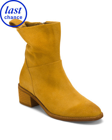 ANTELOPE Suede Comfort Topuqlu Çəkmə