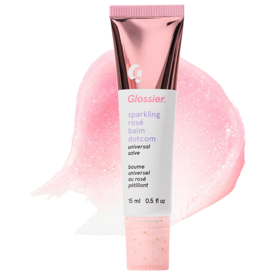 Glossier Balm Dotcom Dodaq Balzamı və Dəri Mərhəmi - Parlayan Rozé