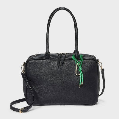 Universal Thread Sport Cord Orta Çanta - Qara