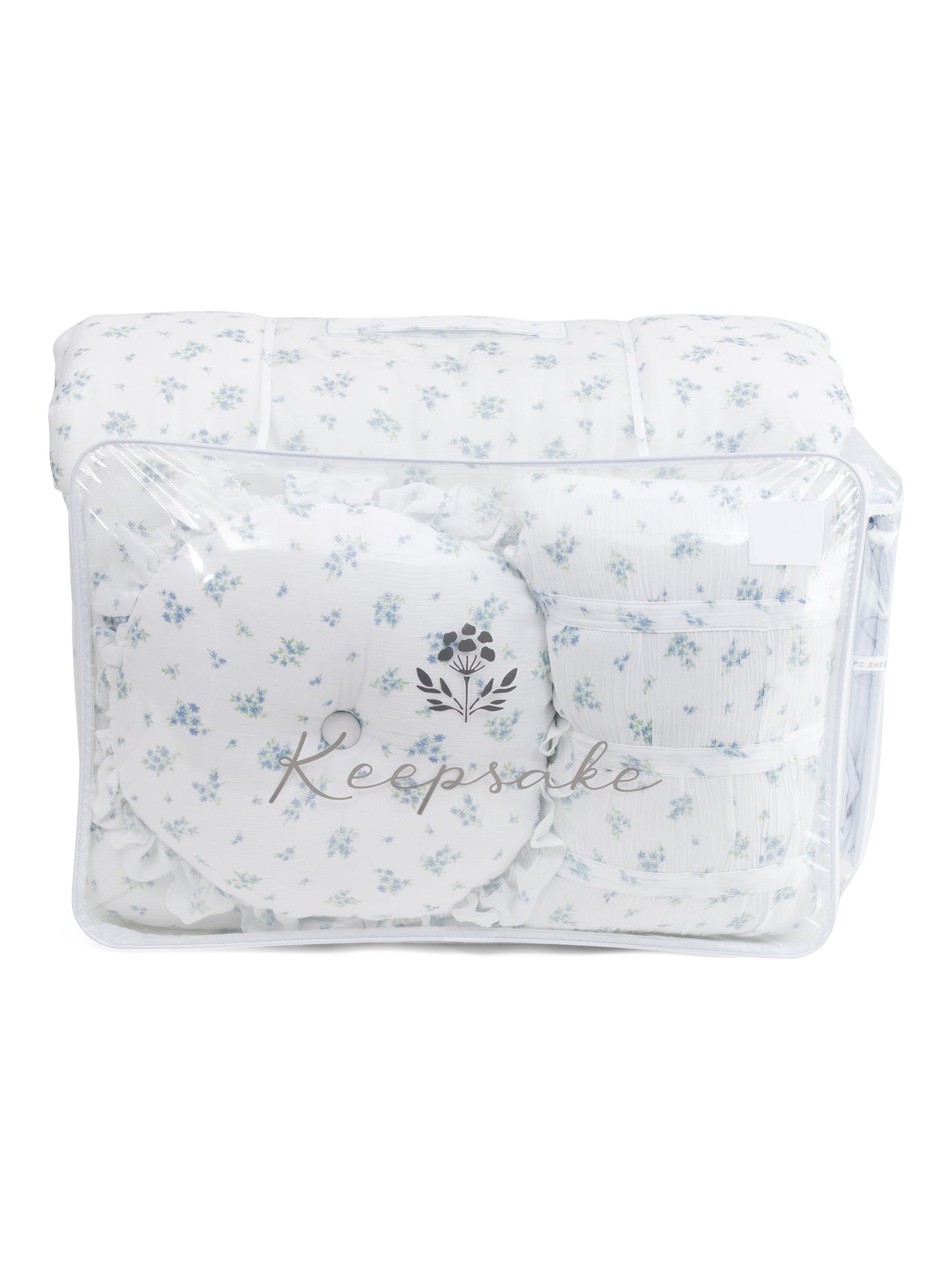KEEPSAKE 9 Parçalı Çiçəkli Yataq Dəsti
