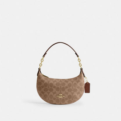 Coach Mini Payton Çantası Signature Canvas