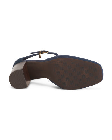 LUCKY BRAND Suede Kanira Topuqlu Terlik