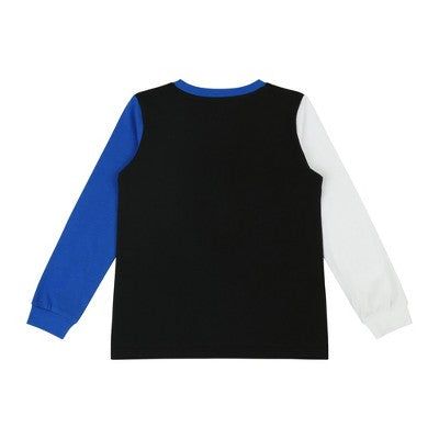 Mixed Up Clothing Rəngli Blok Qrafik Uzun Tərəfli Köynək - Recuerda Uşaq