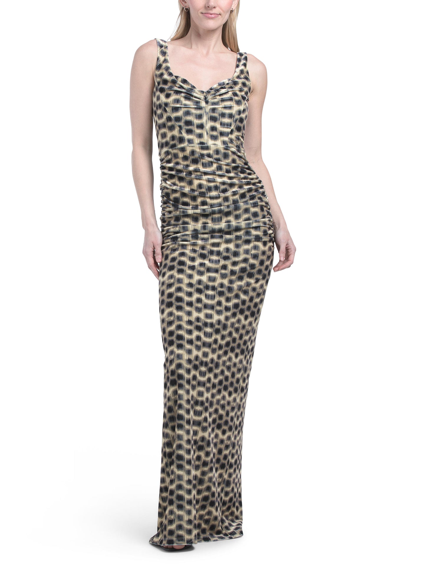 BLACK HALO Made In Usa Wilder Gown