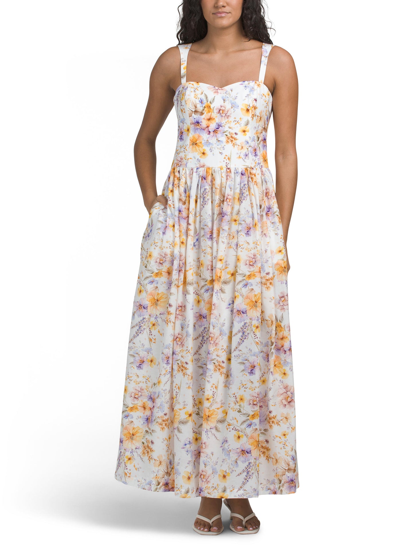 AQUA BLU Lilas Bel Düşmə Maxi Geyimi